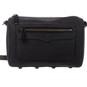REBECCA MINKOFF BLACK AVERY CROSSBODY BAG